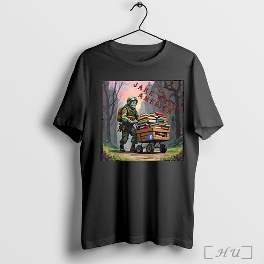 The Zombie Pusher Jake Walks America T Shirts