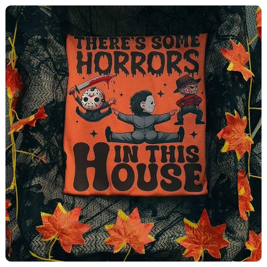 There's Some  s In This House Shirt Jason Voorhees Michael Myers Freddy Krueger Shirt Spooky Season Halloween Gift,...