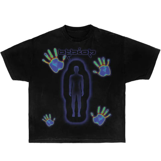 Thermal Feel Garment-Dyed Tee Streetwear Y2K - Vintage Y2k Graphic Tee, Y2k shirt, Y2k Fashion, Gift For Men & Women, Menswear Top Tropical Crewneck