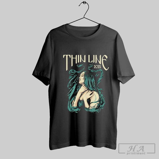 Thin Line 2025 Music Girl T Shirts