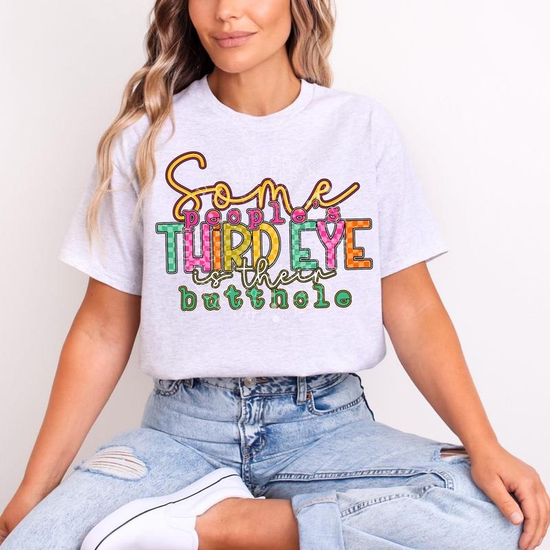 Third Eye DTF Transfers - THIS IS NOT A SHIRT Hoodie, Sweatshirt | InkThreadWorks.com