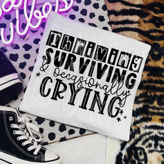 Thriving DTF Transfers - THIS IS NOT A SHIRT Hoodie, Sweatshirt | InkThreadWorks.com