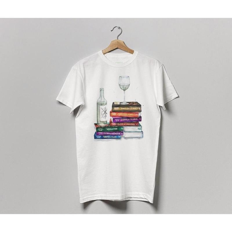 Throne of Glass series book t-shirt, Graphic Shirt, Fun and Expressive, Perfect Fit, Ultimate Comfort