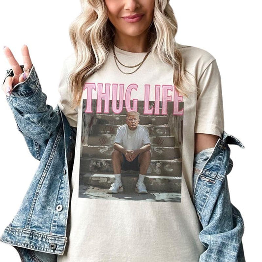 Thug Life Truummp T-Shirt, Father Cool Unisex T-Shirt Hoodie, Sweatshirt | InkThreadWorks.com