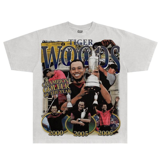 Tiger Woods The Open Tee | Vintage Tee Graphic T-Shirt Sweatshirt Hoodie | Sport Tee - Gift For Fan