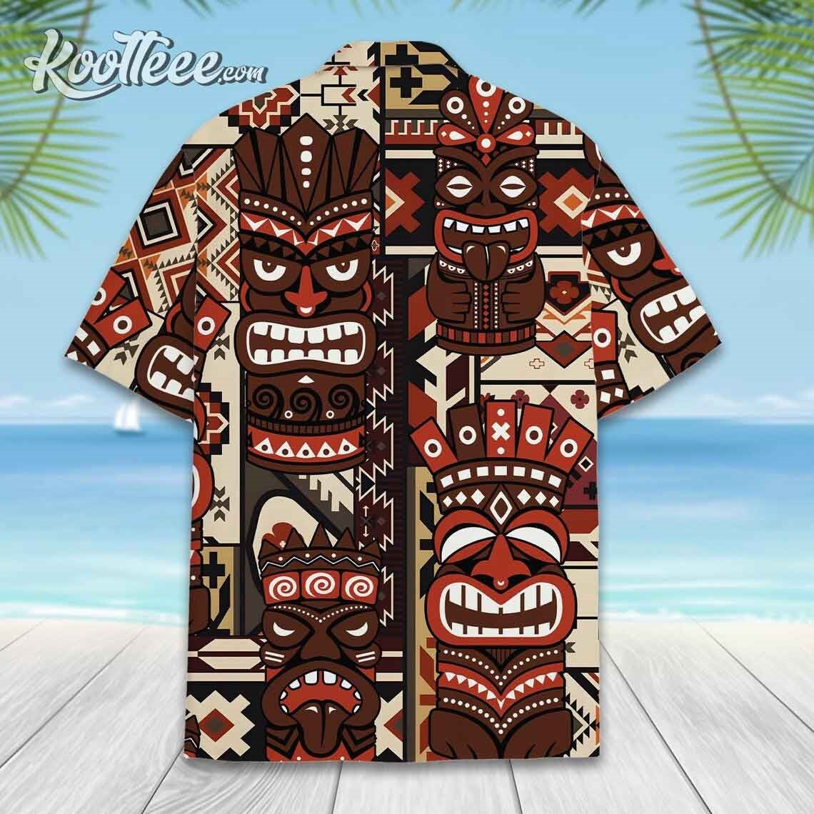 Tiki Tribal Hawaiian Shirt