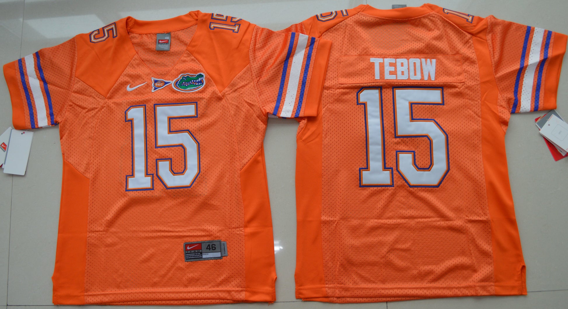 Tim Tebow 15 Orange Youth