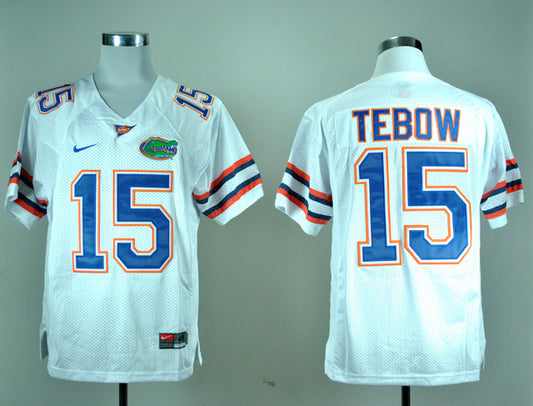 Tim Tebow 15 White