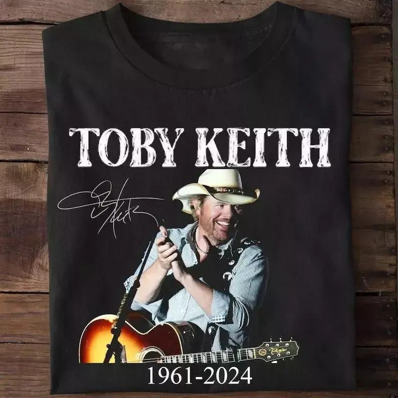 Toby Keith Unisex T-Shirt - Perfect Gift for Fans Cotton Menswear Top Decoration Hoodie, Sweatshirt | InkThreadWorks.com