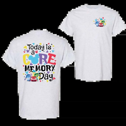 Today Is A Core Memory Day T-Shirt, Inside Out Friends Tee, Family Inspired Trip Tee, Full Color, Full Size Hoodie,...