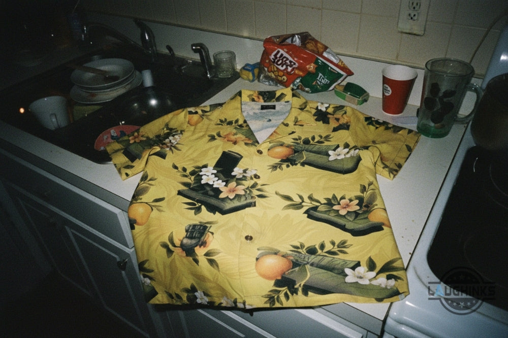 Tokyo Game Show Tgs 2025 Day Off Escape From Tarkov Hawaiian Shirt Yellow Version