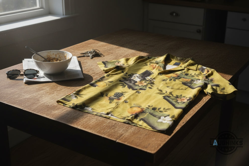 Tokyo Game Show Tgs 2025 Day Off Escape From Tarkov Hawaiian Shirt Yellow Version