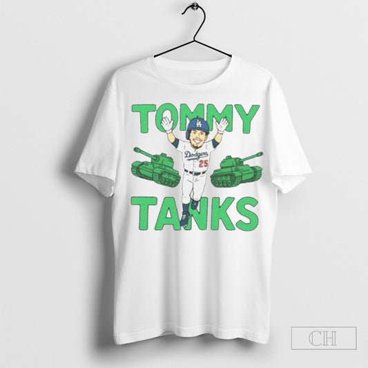 Tommy Tanks Lets Go Dodgers