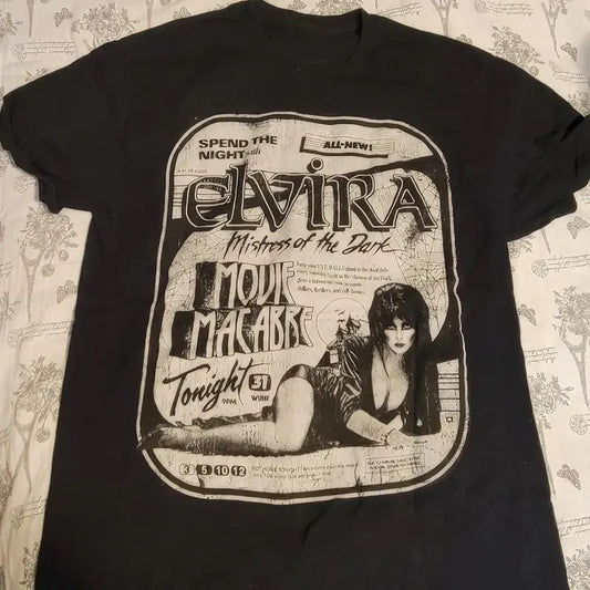 Tonight  Elvira Mistress of the Dark Movie Poster Shirt