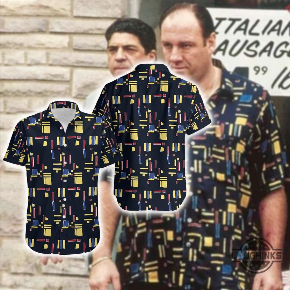 Tony Soprano Hawaiian Shirt Tony Soprano Summer Beach Aloha Shirt And Shorts The Sopranos Movie Tropical Shirts The Sopranos Costume 2024 Cosplay