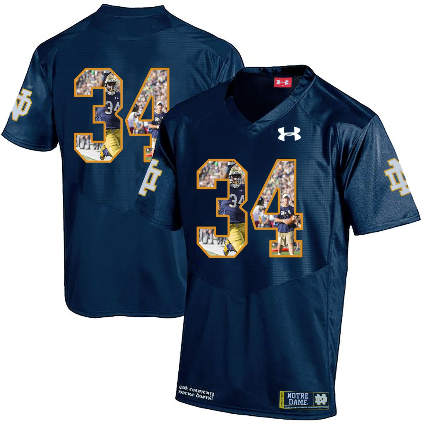 Tony Jones Jr. 34 Navy