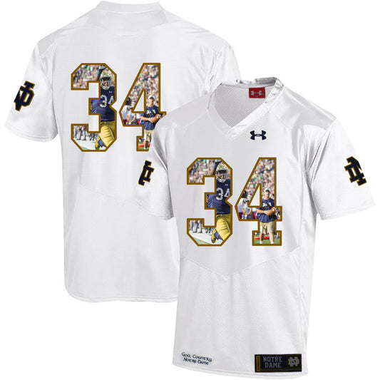 Tony Jones Jr. 34 White