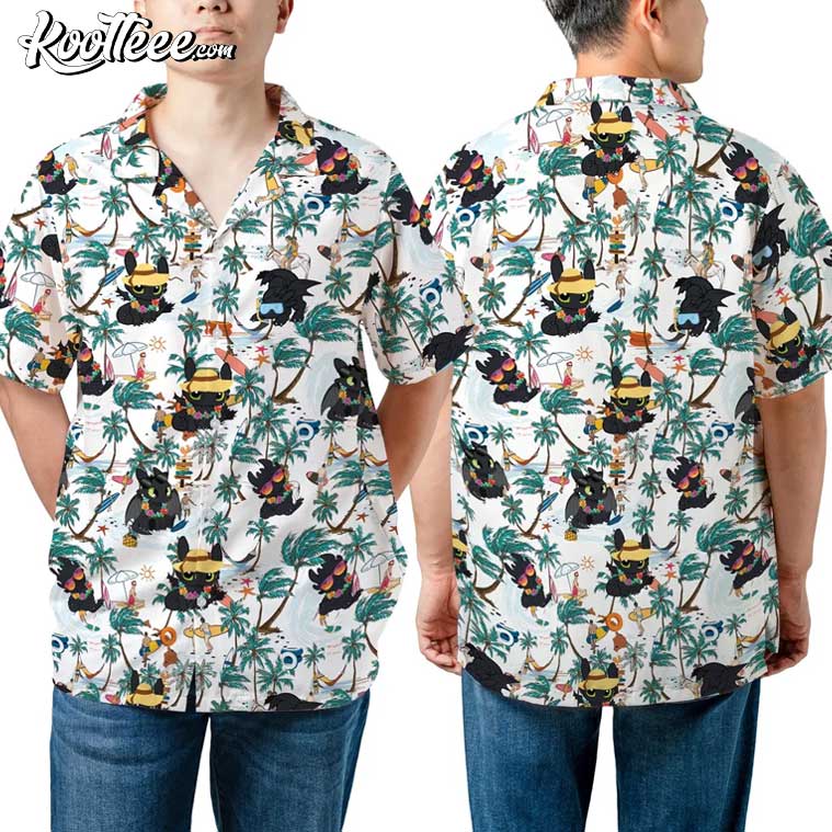 Toothless How To Train Your Dragon Aloha Hawaiian Shirt