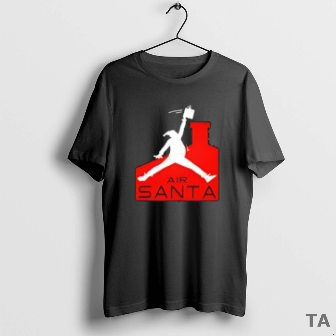 Top Air Santa Christmas Logo T Shirt Sweater Hoodie, Sweatshirt | InkThreadWorks.com