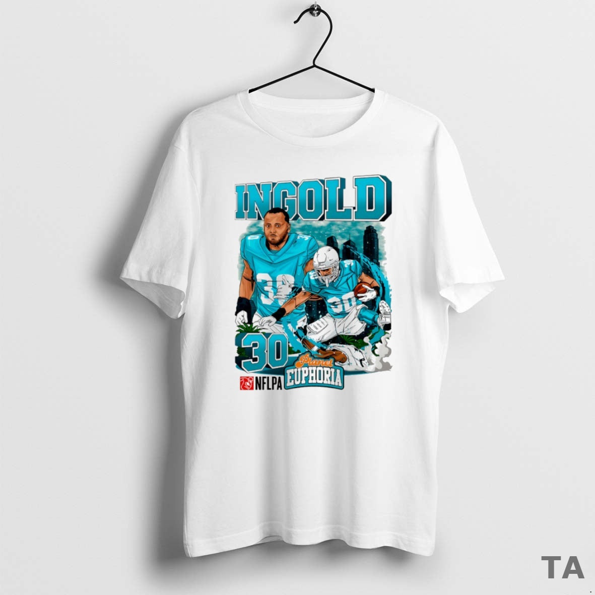 Top Alec Ingold 30 Miami Dolphins Football Comic Circle T Shirt Sweater Hoodie, Sweatshirt | InkThreadWorks.com