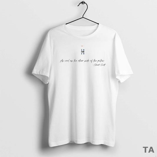 Top Boo Yah 30 For 30 As Cool As The Other Side Of The Pillow T-Shirts, Hoodie, Sweatshirt | InkThreadWorks.com