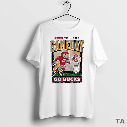Top Cfp 2025 2026 Gameday Ohio State Mascot T Shirt Sweater Hoodie, Sweatshirt | InkThreadWorks.com