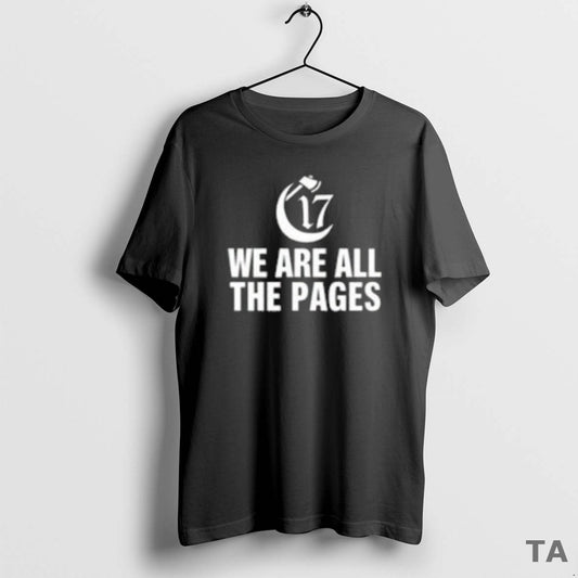 Top Chapter 17 We Are All The Pages Hatchet Hand Axe T Shirt Sweater Hoodie, Sweatshirt | InkThreadWorks.com