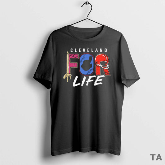 Top Cleveland Sports For Life T Shirt Sweater Hoodie, Sweatshirt | InkThreadWorks.com