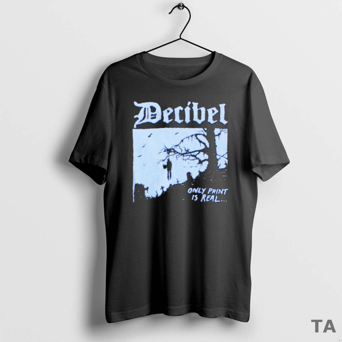 Top Decibel Only Print Is Real T Shirt Sweater Hoodie, Sweatshirt | InkThreadWorks.com