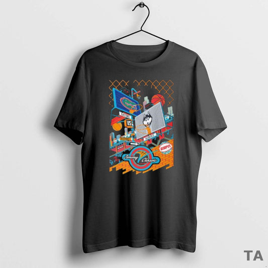 Top Florida Vs Uconn 2025 Jimmy V Classic Basketball T Shirt Sweater Hoodie, Sweatshirt | InkThreadWorks.com