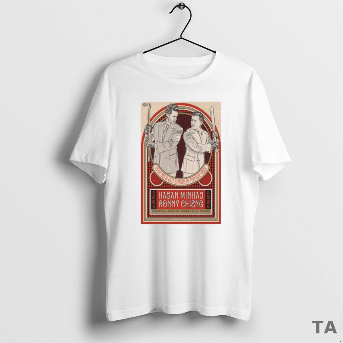 Top Hasan Minhaj And Ronny Chieng California Tour December 2025 T Shirt Sweater Hoodie, Sweatshirt | InkThreadWorks.com