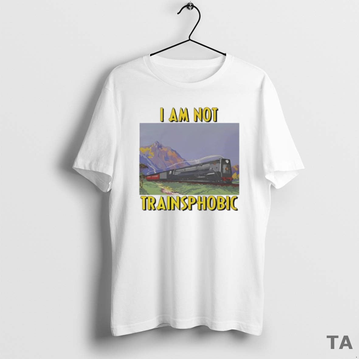 Top I Am Not Transphobic Photo Art T Shirt Sweater Hoodie, Sweatshirt | InkThreadWorks.com