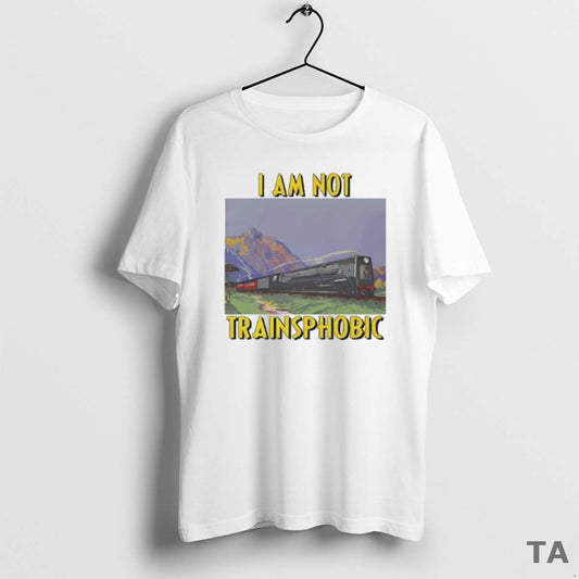 Top I Am Not Transphobic Photo Art T Shirt Sweater Hoodie, Sweatshirt | InkThreadWorks.com