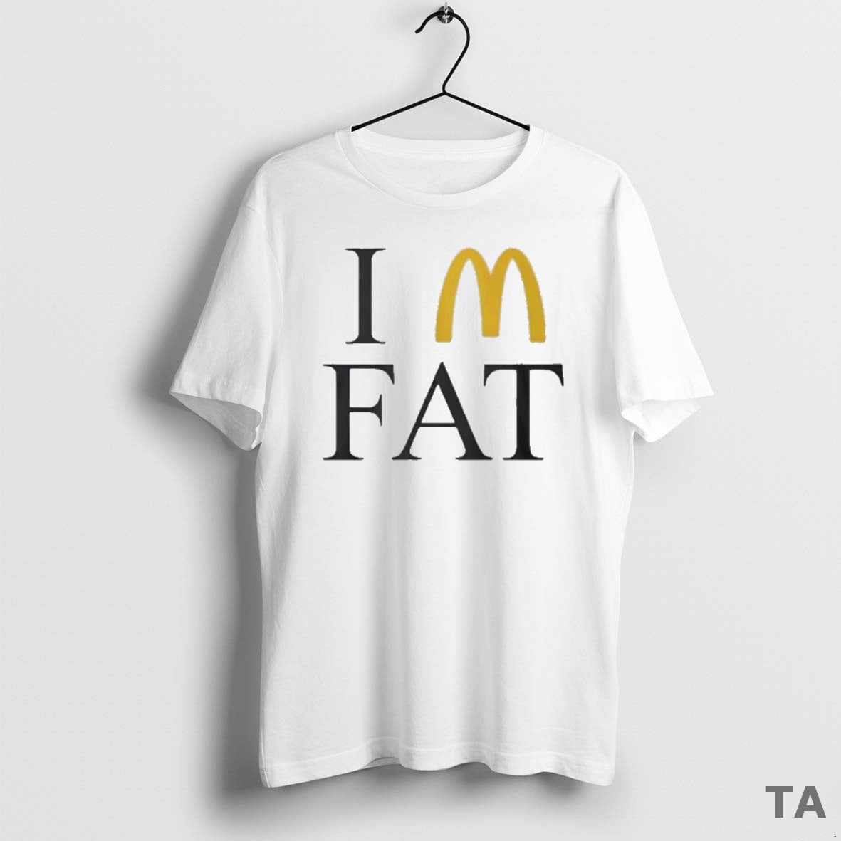 Top Im Fat Mcdonalds Logo T Shirt Sweater Hoodie, Sweatshirt | InkThreadWorks.com