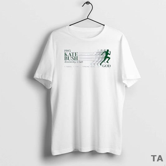 Top Kate Bush Running Club Running Up Hills Making Deals With God T Shirt Sweater Hoodie, Sweatshirt | InkThreadWorks.com