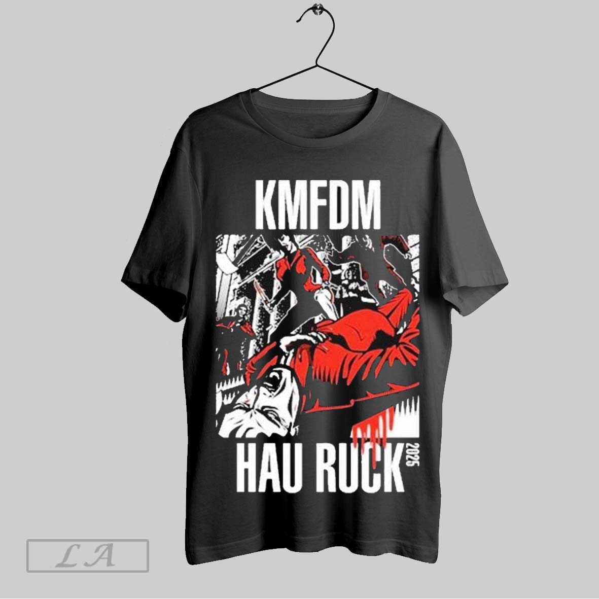 Top Kmfdm Hau Ruck 2025 T Shirt