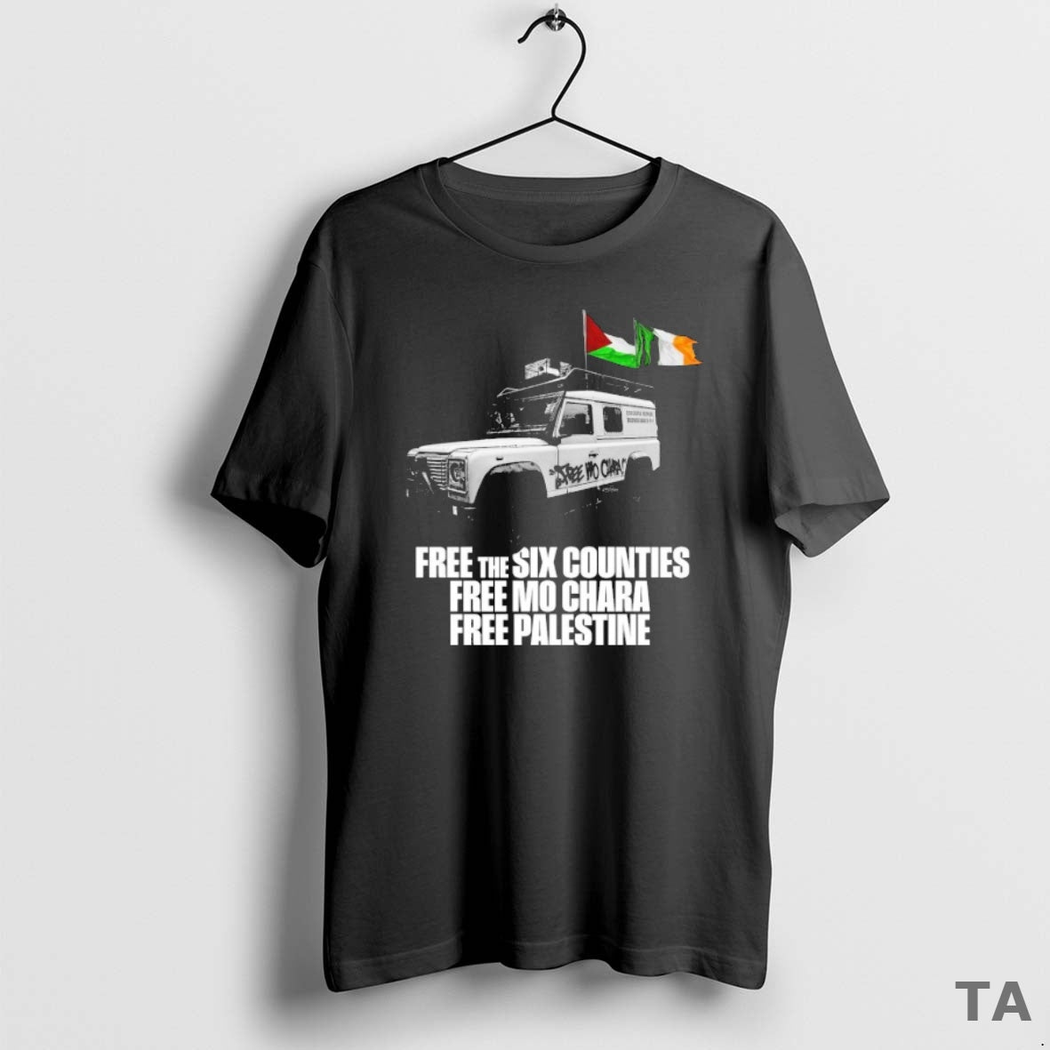 Top Kneecap Free The Six Counties Free Mo Chara Free Palestine T Shirt Sweater Hoodie, Sweatshirt | InkThreadWorks.com