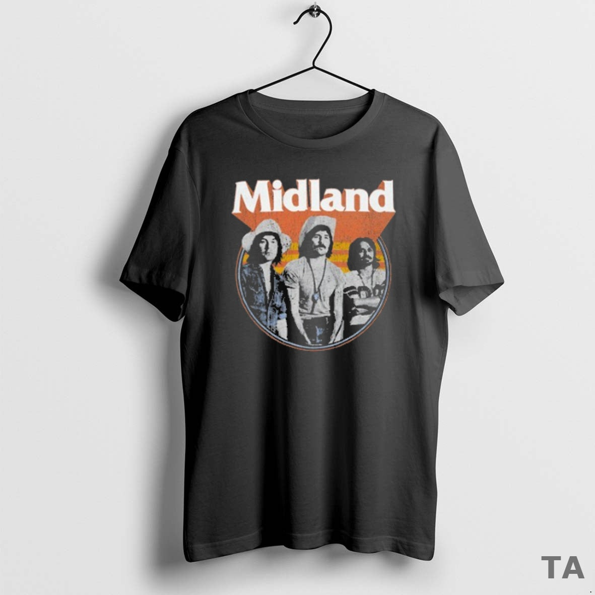 Top Midland Distress Tour 2018 Photo T Shirt Sweater Hoodie, Sweatshirt | InkThreadWorks.com