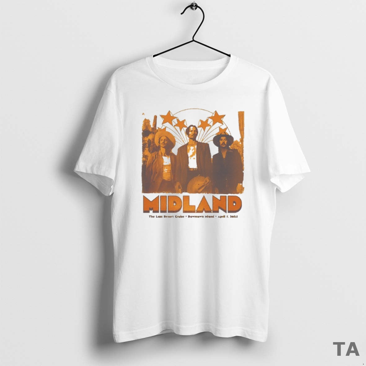 Top Midland The Last Resort Cruise Downtown Miami April 1 2024 Stars T Shirt Sweater Hoodie, Sweatshirt | InkThreadWorks.com