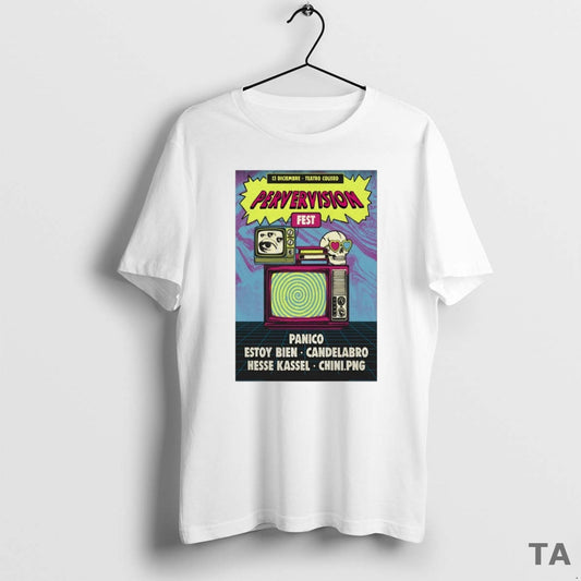 Top Pervervision Fest Santiago Chile December 13 2025 T Shirt Sweater Hoodie, Sweatshirt | InkThreadWorks.com