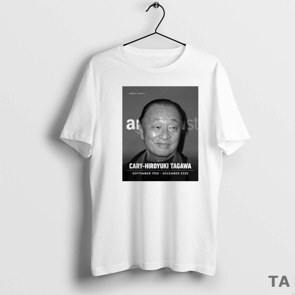 Top Rip Cary Hiroyuki Tagawa September 1950 December 2025 T Shirt Sweater Hoodie, Sweatshirt | InkThreadWorks.com