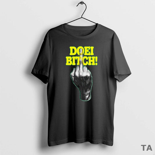 Top Roxy Dekker Doei Bitch Middle Finger T Shirt Sweater Hoodie, Sweatshirt | InkThreadWorks.com