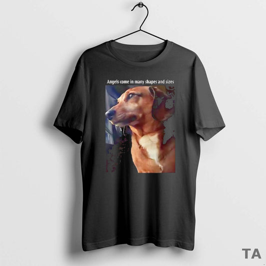 Top Sad Dog Angels Come In Many Shapes And Sizes T Shirt Sweater Hoodie, Sweatshirt | InkThreadWorks.com