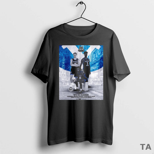 Top Saunders Wright Iii And Dybantsa Byu Vs T Shirt Sweater Hoodie, Sweatshirt | InkThreadWorks.com