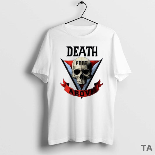 Top Skull Death From Above Vintage T Shirt Sweater Hoodie, Sweatshirt | InkThreadWorks.com