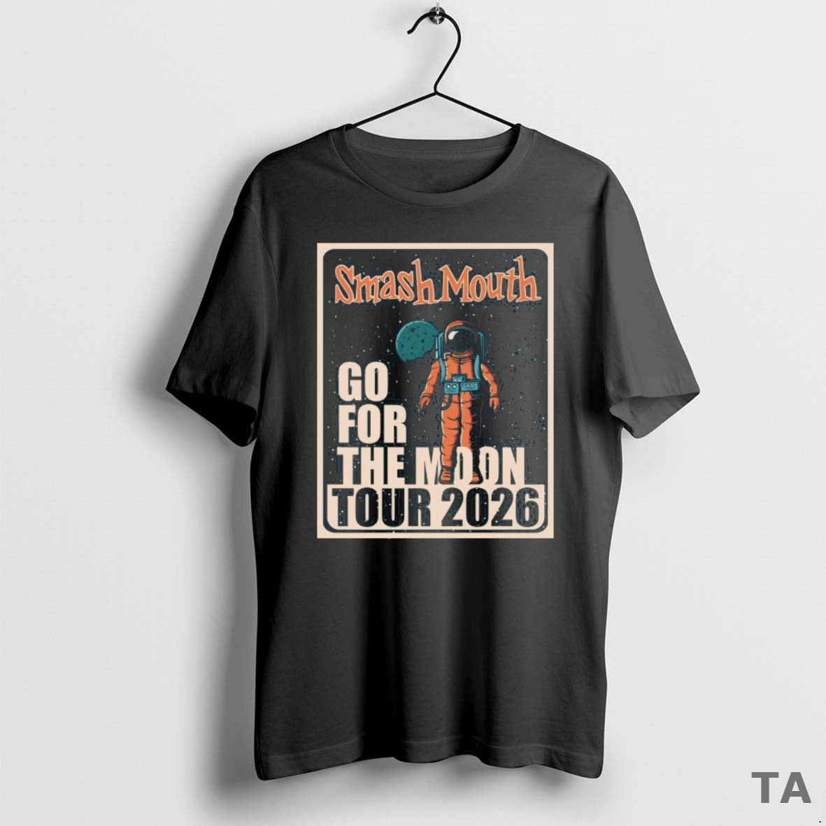 Top Smash Mouth 2026 Go For The Moon Tour T Shirt Sweater Hoodie, Sweatshirt | InkThreadWorks.com