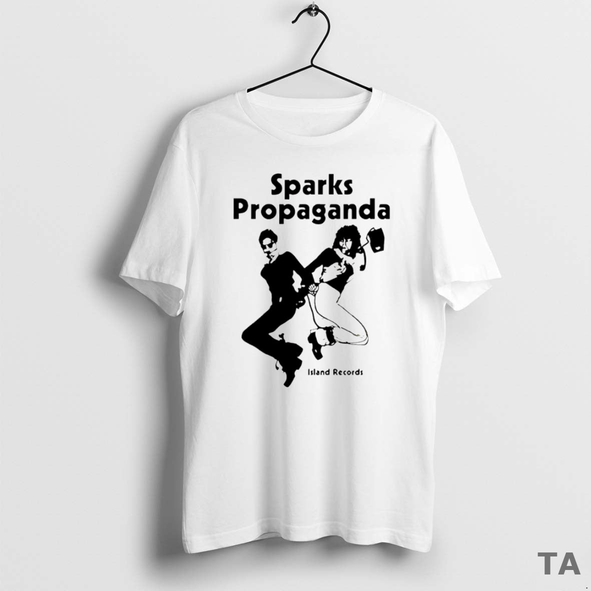 Top Sparks Propaganda Island Records T Shirt Sweater Hoodie, Sweatshirt | InkThreadWorks.com