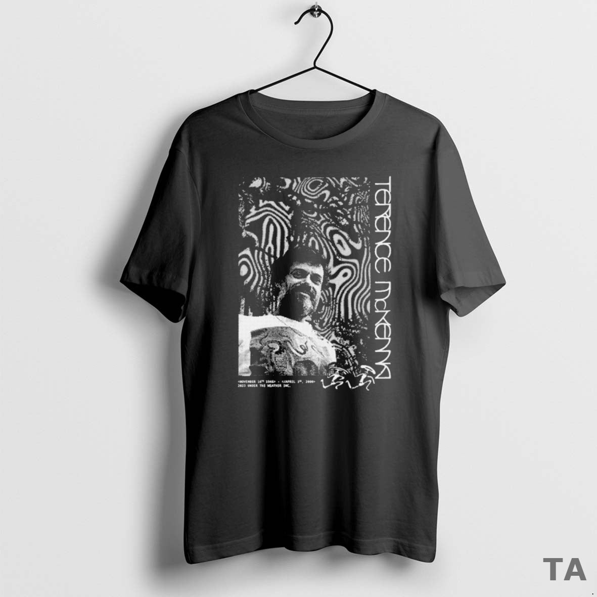 Top Terence Mckenna Under The Weather T Shirt Sweater Hoodie, Sweatshirt | InkThreadWorks.com