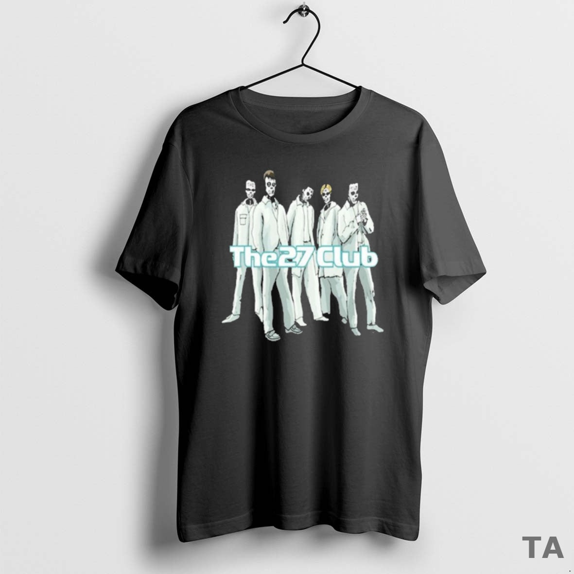 Top The 27 Club Skeletons T Shirt Sweater Hoodie, Sweatshirt | InkThreadWorks.com