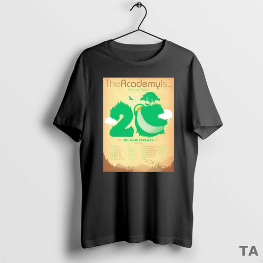 Top The Academy Is 20 Year Almost Here Anniversary Tour 2025 2026 T Shirt Sweater Hoodie, Sweatshirt | InkThreadWorks.com